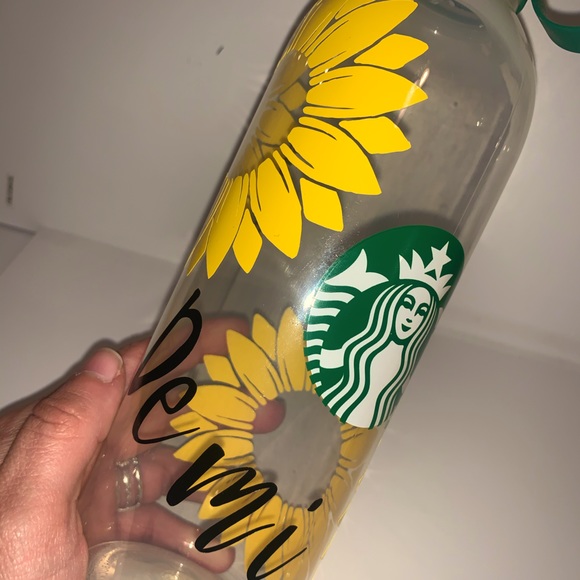 Custom Starbucks water bottle